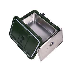 Calentador de Alimentos para Catering de Hotel con Caja Térmica de Plástico LLDPE y Bandeja GN de Acero Inoxidable, Capacidad de 36QT/30L - Product Image 5