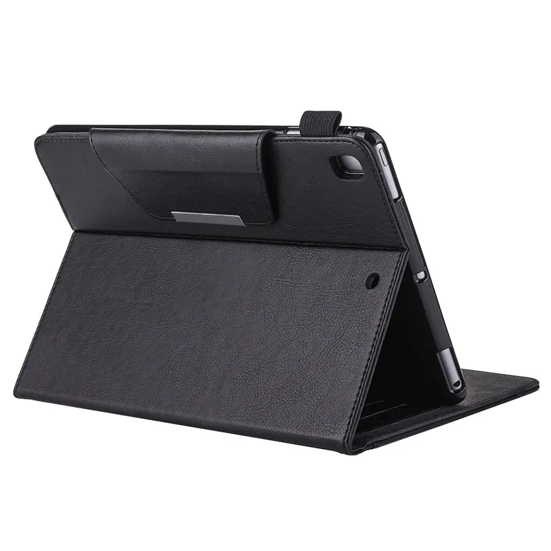 Gaya Bisnis Tablet Kulit Case untuk iPad 9.7 Inch Universal Dompet Stand Kulit Phone Case