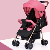 Poussettes pour bébés SHUANGXING SX-TC006 avec coussinets en coton pour une assise confortable, porte-gobelet et rangement, pliables pour les bébés de 0 à 3 ans