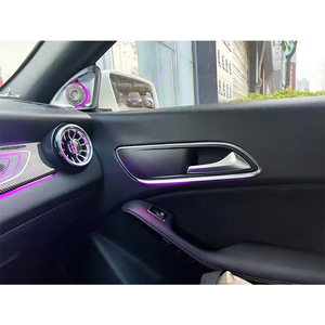 Kit de luz ambiental para la consola central interior y aire acondicionado, modificación automotriz 2014-2019 para Benz GLA X156 - Product Image 5
