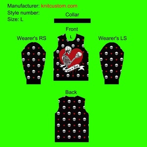 Maglione da <span class=keywords><strong>Donna</strong></span> Personalizzato con Motivo Jacquard, Pullover alla Moda a Maniche Lunghe, <span class=keywords><strong>Maglieria</strong></span> Femminile su Misura - Product Image 2