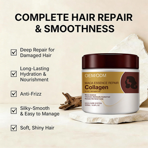 Mascarilla Capilar de Colágeno Hidratante, Reparadora y Suavizante, Producto de Nueva Llegada de Moda de Marca Privada - Product Image 3