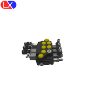 Bloc de commande compact haute précision Lixin ZT12 à triple micro-interrupteur pour chargeuses sur pneus, débit 45L/min