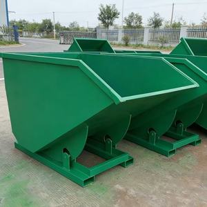 Hete Aanbieding: Heftruck-afvalbakken, zelflossende kiepbakken te koop. - Product Image 6