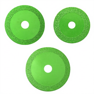 Disco de Corte de Vidrio de Grado Industrial 115x22.23x1.7mm con Diamante para Pulir y Cortar Vidrio, Jade y Cristal - Product Image 1