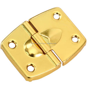 Charnières en métal doré de producteur professionnel <span class=keywords><strong>avec</strong></span> charnières de boîtier de <span class=keywords><strong>vol</strong></span> à rotation de 90 degrés et séjour de couvercle pour charnière pliante en métal de boîtier et de boîte - Product Image 4