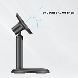 Soporte de carga inalámbrico 2 en 1 superventas <span class=keywords><strong>para</strong></span> dispositivos tecnológicos <span class=keywords><strong>iPhone</strong></span> soporte de escritorio de ajuste de soporte Móvil 15W carga rápida - Product Image 2