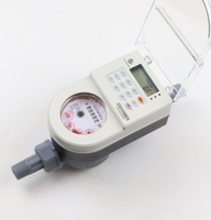 Compteur d'eau intelligent à codes clés STS, prépayé et postpayé commutable, clavier STS, logiciel de vente AMR gratuit, OEM