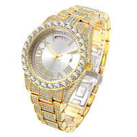 Montre de luxe pour femmes, marque de luxe, punk r, Design classique, Quartz, grand cadran, blanc, rouge, rose, diamant