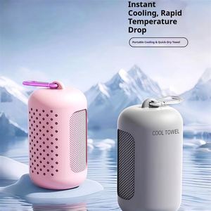 Personalized Logo Quick-Dry Ice <b>Towel</b>, Custom Sports Fitness Cooling <b>Wrap</b> for Corporate Giveaways - Product Image 3