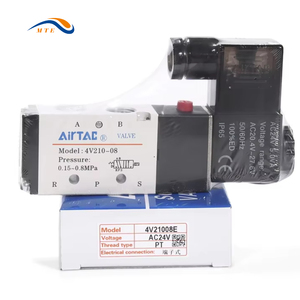 Válvula solenoide de control de aire neumático Air-tac 4V210-08 4V210-06 4V110-06 - Product Image 1