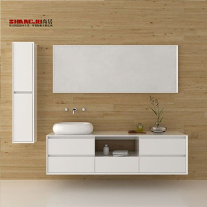 Mueble de alta gama, barato, impermeable, de lujo, tocador de porcelana Ferrum, lavabo Doble - Product Image 6