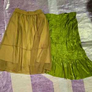 <span class=keywords><strong>Jupe</strong></span> longue d'été confortable en soie taille haute A-Link, style décontracté pour femme, vente en gros directe usine, offre spéciale - Product Image 6