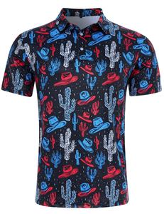 2025 Vente en gros Personnalisé Impression par sublimation Tricoté pour chemise avec poche Performance premium Séchage rapide Extérieur Golf pour chemises Hommes - Product Image 4