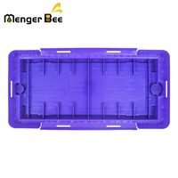 Nouvelle boîte de transport pour abeilles Menger Bee en plastique, style Langstroth, pour la reproduction des reines, boîte de transport pour abeilles, orange/violet 1