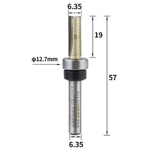 Arden เราเตอร์ตลับลูกปืน0215เครื่องตัดฝังเรียบบิตตรงสำหรับเราเตอร์และซีเอ็นซี - Product Image 6