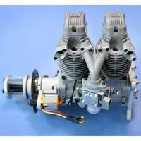 Kit Starter Otomatis Elektrik Set Motor Starter untuk Mesin RC Model Bensin NGH GF60i2 60cc