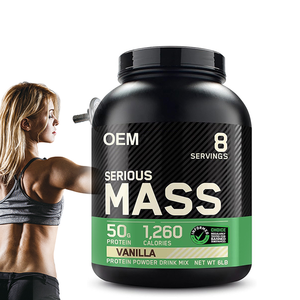 פורמולה מותאמת אישית של אבקת חלבון לעלייה במשקל Serious Mass, תוספי תזונה ספורטיביים בהתאמה אישית - Product Image 1