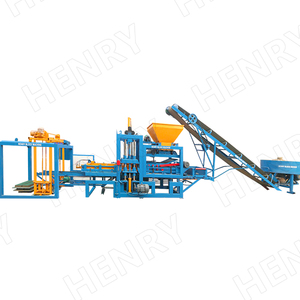 Macchina per la produzione di blocchi colorati per lastricati in cemento armato Qt4-20 completamente automatico idraulico - Product Image 4