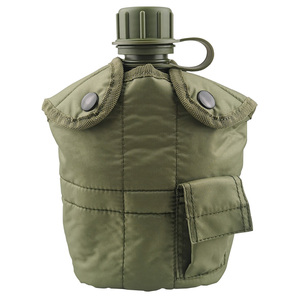 Muestra gratuita, ¡Gran éxito de ventas! Funda táctica original de poliéster con camuflaje para cantimplora, modelo táctico para botella de agua al aire libre. - Product Image 5