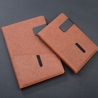 Carnet de notes B5 A5, organiseur, agenda imprimé, journaux magnétiques avec logo personnalisé, carnet à couverture rigide personnalisée avec poche sur la couverture
