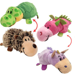 ใหม่ราคาถูกนุ่มของเล่นตุ๊กตายัดไส้สัตว์ที่กำหนดเองOEMสวิทช์ย้อนกลับ2 in 1ตุ๊กตาสีชมพูหมูและตุ๊กตาวัว - Product Image 6