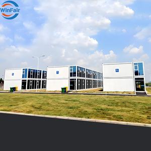 WinFair <span class=keywords><strong>Maison</strong></span> conteneur démontable de 20 pieds - Conteneur modulaire moderne utilisable comme <span class=keywords><strong>maison</strong></span> conteneur de camping 100 m² pour navire d'Asie - Product Image 3