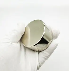 स्थायी चुंबक निर्माता नि:शुल्क नमूना कस्टम सुपर स्ट्रॉन्ग N52 गोल नियोडिमियम मैग्नेट
