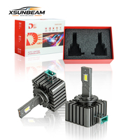 Performances optimales, conversion HID vers LED série CANBUS D, puces CSP, D3S, étanche, installation facile, ampoule LED automobile