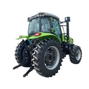 China Hoge Kwaliteit 4wd Wiel Tractor 150pk 160pk 170pk Dieselmotor 4X4 Tuin Compact Tractor - Product Image 4