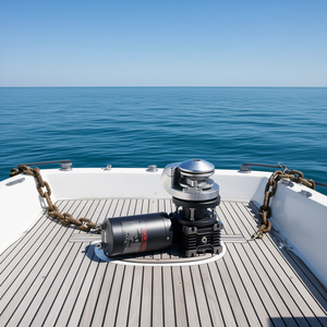 Vevor - Sistema de Anclaje con Cabrestante de Acero Inoxidable de 12 V CC y 1100 W, Cabrestante Vertical para Barcos de Pesca, 20-36 pies, Tensión Máxima de 700 Libras - Product Image 2