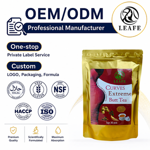 Integratore Erboristico Tè alla Maca per l'Aumento dei Glutei, Efficace, 5Gx 30 Bustine, Tè per l'Ingrandimento di Fianchi <span class=keywords><strong>e</strong></span> Glutei - Product Image 1