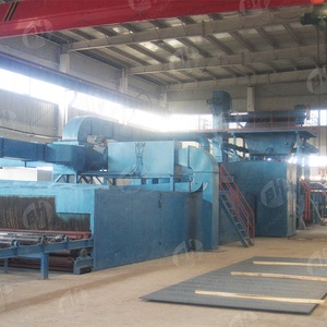 Kết Cấu Thép Tấm Tiền Xử Lý Dòng Derusting Bắn Nổ Mìn Máy Và Máy Sơn - Product Image 3