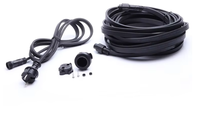 Wasserdichte PVC-Gummi-Isolierte Lichterkette Verlängerungskabel für den Außenbereich Kommerzielles Hochleistungs-E27-B22-Lichtband IP44-Stecker