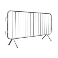 Vente directe usine : Panneau de barrière métallique modulaire portable pour le contrôle des foules et la gestion des files d'attente à l'aéroport, au stade et en concert