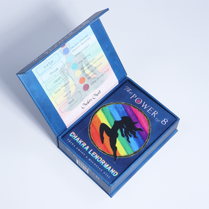 Personnalisation complète Conception individuelle recto verso Débutants Coin rond Tarot Cartes <span class=keywords><strong>Oracle</strong></span> avec boîte - Product Image 1