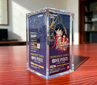 Custodia Protettiva in Acrilico per Elite Trainer Box POKE MON con Coperchio Magnetico