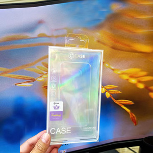 Custom Logo UV Printed Premium Clear <b>Plastic</b> Clamshell Phone <b>Case</b> Packaging Box Rectangle for Retail <b>Display</b> - Product Image 4