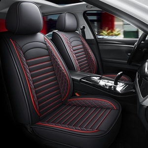 Coussin de siège de voiture en cuir de luxe taille universelle, accessoires de protection pour l'intérieur de la voiture - Product Image 4