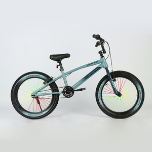Vélo de course <span class=keywords><strong>BMX</strong></span> à une vitesse, frein V, cadre en acier, roues de 20 pouces, léger et durable pour les entraînements - Product Image 3