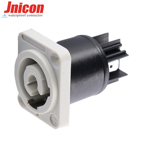 Jnicon Powercon Connecteur d'alimentation 4P Prise mâle Haut-parleur LED Connecteur mâle XLR Longueur personnalisée Boîtier en plastique - Product Image 3