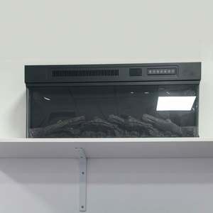 Télécommande de 24 pouces Bouton tactile Cheminée électrique intérieure à <span class=keywords><strong>gaz</strong></span> à 3 faces pour décoration - Product Image 1