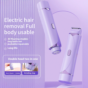 Depiladora eléctrica para <span class=keywords><strong>mujer</strong></span>, maquinilla de afeitar, sin dolor, <span class=keywords><strong>bigote</strong></span>, pierna, Bikini, cuerpo, recortadora de vello Facial, depiladora para <span class=keywords><strong>mujer</strong></span> - Product Image 3