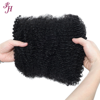 Cheveux Naturels Humains 100% Afro Kinky en Vrac FH – Cheveux à Tresser pour Dreadlocks, Réparation de Locs, Extensions de Dreadlocks, Twists, Tresses