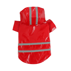Dog <strong>Raincoat</strong> Outdoor Puppy Pet Rain Coat Pet Waterproof Jackets PU <strong>Raincoat</strong> for Dogs <strong>Cats</strong> - Product Image 2