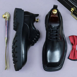 Chaussures habillées pour hommes en cuir de haute qualité, style gentleman, pour affaires, mariage, produit populaire - Product Image 5