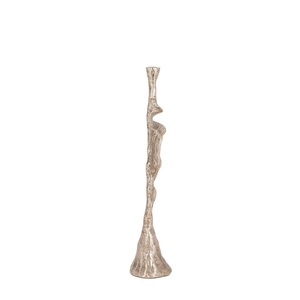 Porte-bougie en forme de branche d'arbre argentée pour la décoration de la maison, design métallique durable, ensemble de porte-bougie en métal - Product Image 1