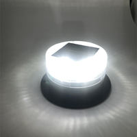 Feu de signalisation d'urgence solaire à économie d'énergie pour voiture, avec mode stroboscopique et structure de conception pour la sécurité routière