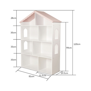 Étagères d'organisateur <span class=keywords><strong>de</strong></span> stockage <span class=keywords><strong>de</strong></span> jouets pour livres <span class=keywords><strong>salle</strong></span> <span class=keywords><strong>de</strong></span> <span class=keywords><strong>jeux</strong></span> meubles pour enfants maison <span class=keywords><strong>de</strong></span> poupée armoire maison forme étagère flottante - Product Image 2