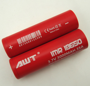 AWT 18650 pil 18650 3000mah 35A pil lityum 18650 2600 mh12210 18650 pil ev aletleri için - Product Image 3